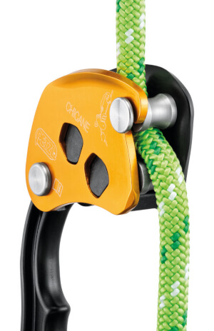 Petzl Abseiler CHICANE Rückseite Petzl Abseiler CHICANE Rückseite
