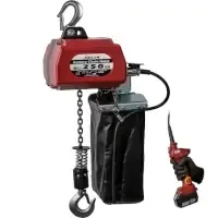 DELTA Elektrokettenzug mit Akkubetrieb