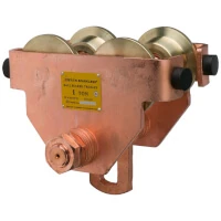 DELTA Funkenfreies Rollfahrwerk 0.5t Tragfähigkeit 500 kg  Artikel-Nr.: DEL-DC.0.03200500