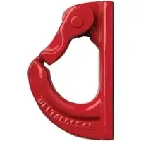 DELTA Anschweißhaken mit Sicherung