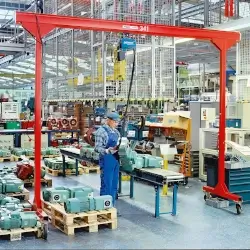 Demag Bockkran fahrbar Demag Bockkran fahrbar