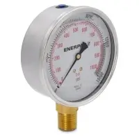 Hydraulikmanometer G 4040L Anzeigenbereich bis 1000 bar  Artikel-Nr.: ENE-G4040L