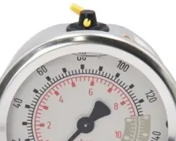 Enerpac Druckmanometer mit Glyzerinfüllung