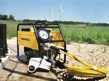 Enerpac hydraulischer Drehmomentschlüssel mit Reduziereinsatz