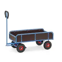 fetra Handwagen mit 4 Wänden
