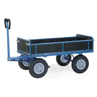 fetra Handpritschenwagen mit Bordwänden 6454L Tragkraft 1000 kg  Artikel-Nr.: FET-6454L