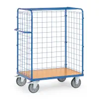 fetra Paketwagen mit Drahtgitter