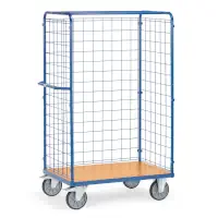 fetra Paketwagen mit Drahtgitter 