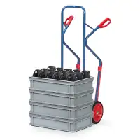 Fetra Stapelkarre aus Stahlrohr