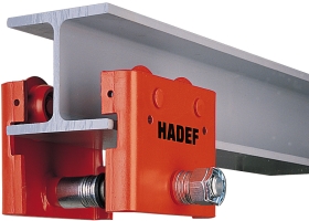 Hadef Rollfahrwerk Figur 19/90 Tragfähigkeit 500 