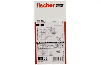 Fischer Porenbetonanker FPX Faltschachtel Fischer Porenbetonanker FPX Faltschachtel
