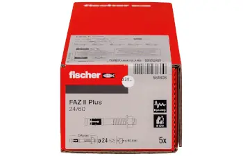 Fischer Bolzenanker FAZ II Plus Faltschachtel