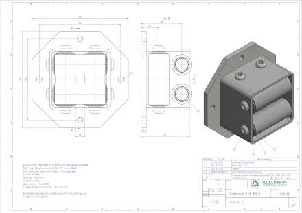 1-510-03 Seilkreuz VA VSK-03-G