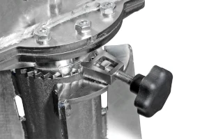 Gebuwin Davit Drehkran SD - Schwenksicherung am Mast