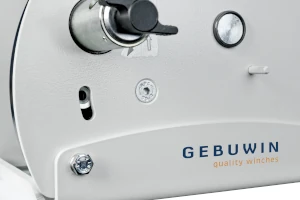 Gebuwin Konsolenwinde CW - Kurbel auf Bolzen aufstecken