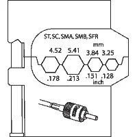 GEDORE Crimpzange Modular 8140 12 Einsatz f. Lichtwellenleiter Griffhüllen -   Artikel-Nr.: GED1830678