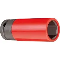 GedoreRed Schlagschraubereinsatz mit Schonhülse 1/2 Zoll R63042116 Einsatz-Typ Kraftschraubereinsatz   Artikel-Nr.: GEDRED3300587