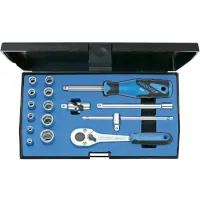 GEDORE Steckschlüssel-Satz 1/4 Zoll 6-Kant 20