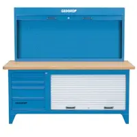 GEDORE Werkbank mit Schrank B 1500 LH Anzahl Schubladen 7   Artikel-Nr.: GED6618210