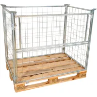 HMH Gitteraufsatzrahmen VZ 4-seitig, verzinkt, 100 x 100 Drahtmaschung Tragkraft 800 kg  Artikel-Nr.: HMHAR80012001000CS1