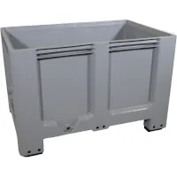HMH Großraumbehälter 4-seitig, Big Box, geschlossen, mit 4 Füßen Grundmaß 1200 x 800 x 790 mm  Artikel-Nr.: HMHBBFEG790SEF4X7040