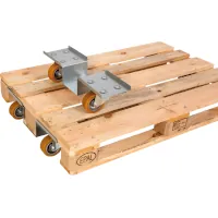 HMH Europalettenroller Set (2 Stück) Tragkraft 1000 kg  Artikel-Nr.: HMHEUPAROC-0C9