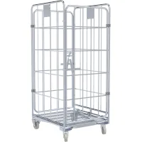 HMH nestainer ERGO 1460 S 4-seitig, Vorder-/Rückwand schwenkbar Tragkraft 500 kg  Artikel-Nr.: HMHN4700800CCOZ019