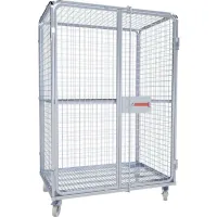 HMH Stahlrollbehälter ADB 800 x 1200 mm 5-seitig Tragkraft 500 kg  Artikel-Nr.: HMHS58001200KC1Z016