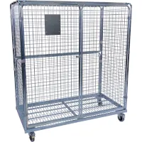 HMH Stahlrollenbehälter 1600 5-seitig Tragkraft 500 kg  Artikel-Nr.: HMHS58001600FC053