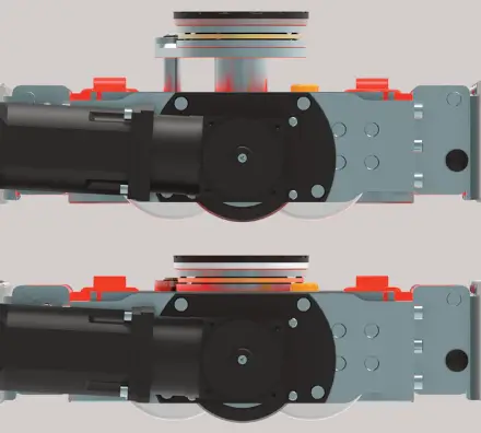 Hydraulikfunktion des Power-Skate XL 12-24H