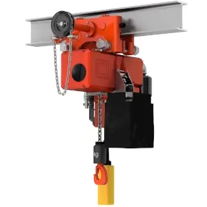 Hadef Druckluftkettenzug APH von hinten