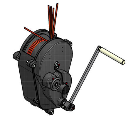 Handseilwinde WH10 von Köster-Heide