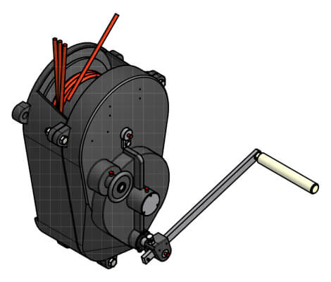 Handseilwinde WH15 von Köster-Heide