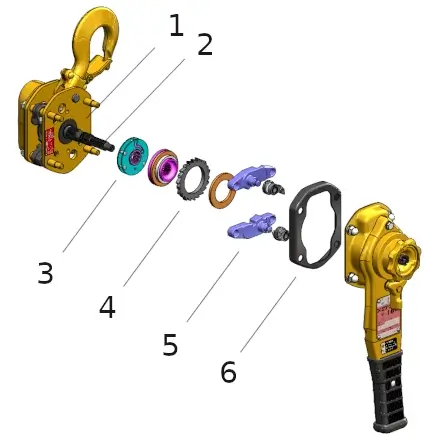 Kito Hebelzug LB-SL Unterschiede zum Hebelzug LB