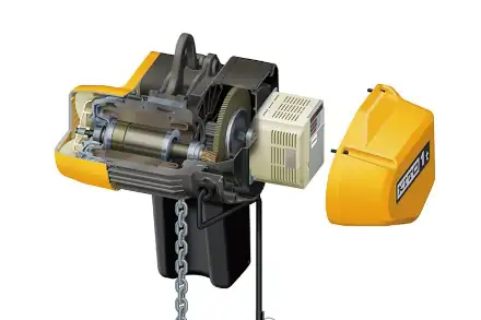Aufbau des Kito Elektrokettenzuges EQ