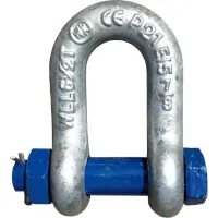 Kleinsorge Schäkel gerade mit Sicherung 1/4" Tragfähigkeit 500 kg  Artikel-Nr.: KLE-14011403VE