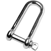 Kleinsorge Schäkel, lang, Niro 0.16 t Tragfähigkeit 160 kg  Artikel-Nr.: KLE-90042404VE