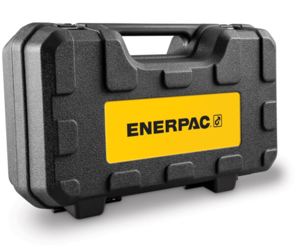 Set mit Maschinenheber LC16, SB2, LB1 und Tragekoffer von Enerpac im Koffer