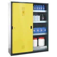 LaCont Chemikalienschrank mit Schiebetüren CHS 1500 ST-PW Auffangvolumen AW 2x30/ EW 6x20 l  Artikel-Nr.: B80-6599-A