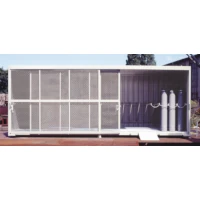 LaCont Gasflaschenschränke FCG E.6.96 mit Bodengruppe max. Anzahl 96 (Gasflaschen Ø 220)   Artikel-Nr.: C27-3112-B