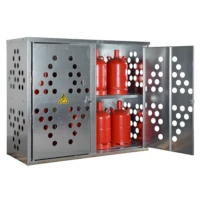 LaCont Kleingasflaschenschränke K-GFS 20 max. Anzahl 9 (33-kg-Gasflaschen)   Artikel-Nr.: C27-3211-B