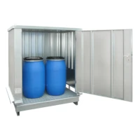 LaCont Sicherheitslagerstationen SLH-NB 1 x 1 Kapazität 2 (200-l-Fässer)   Artikel-Nr.: H61-1110-A