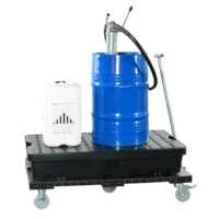 LaCont Fahrbare PE-Auffangwanne PE-60-Wagen, ohne PE-Lochplatte Auffangvolumen 60 l  Artikel-Nr.: P70-7310-B