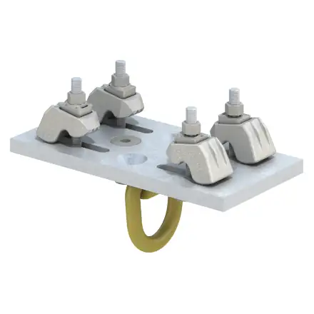 Lindapter Klemme Typ AAF in Anwendung