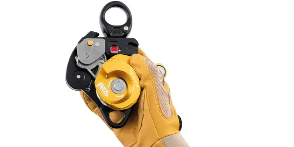 Petzl Umlenkrolle TWIN RELEASE Detail 1