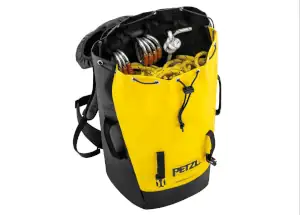 Petzl TRANSPORT 60L Verschluß Petzl TRANSPORT 60L Verschluß