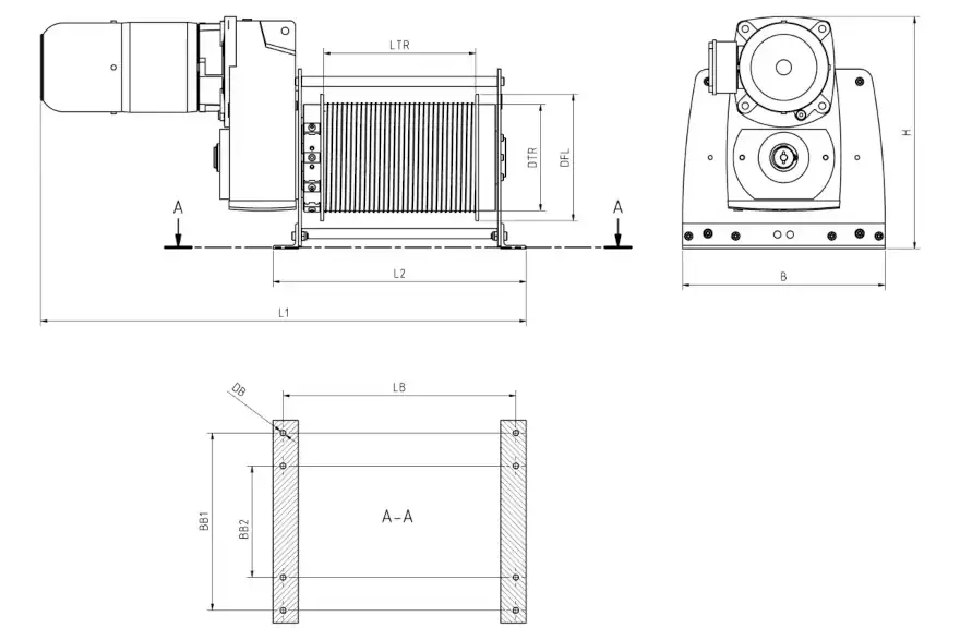 Elektroseilwinde PFW-E
