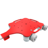 HTS ROTO Fahrwerk ECO-Skate RF N30 ohne Gummibelag Traglast 3000 kg  Artikel-Nr.: 10.030.09.40