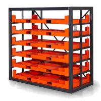 RR - Industrietechnik Kassettenregal RKR