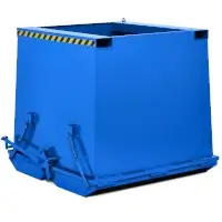 RR - Industrietechnik Klappbodenbehälter Typ RKC 50, RAL 5010 Enzianblau Inhalt 500 dm³  Artikel-Nr.: RMS-100800511